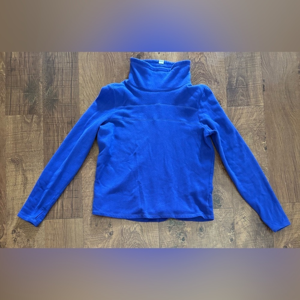 Victoria’s Secret VSX fleece turtleneck pullover Sz medium women